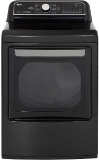 DLGX7901BE LG Smart Gas Dryer with TurboSteam - 7.3 cu. ft.