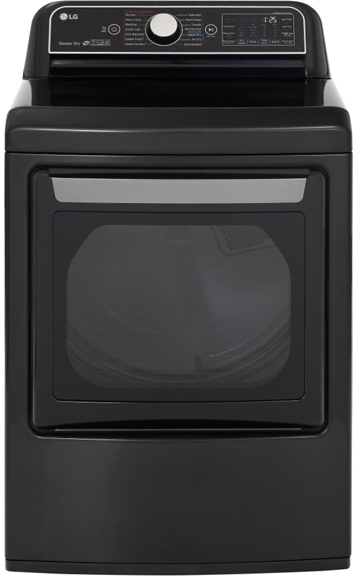 DLGX7901BE LG Smart Gas Dryer with TurboSteam - 7.3 cu. ft.