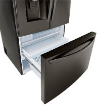 LRFDS3006D LG 29.7 cu. ft. French Door-in-Door Smart Refrigerator - 36 Inch Black Stainless Steel-3