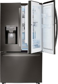 LRFDS3006D LG 29.7 cu. ft. French Door-in-Door Smart Refrigerator - 36 Inch Black Stainless Steel-4