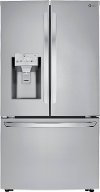 LRFXC2406S LG Counter Depth French Door Smart Refrigerator - 23.5 cu. ft., 36 Inch Stainless Steel