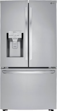 LRFXC2406S LG Counter Depth French Door Smart Refrigerator - 23.5 cu. ft., 36 Inch Stainless Steel