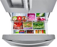 LRFXC2406S LG Counter Depth French Door Smart Refrigerator - 23.5 cu. ft., 36 Inch Stainless Steel-3