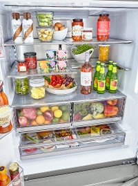 LRFXC2406S LG Counter Depth French Door Smart Refrigerator - 23.5 cu. ft., 36 Inch Stainless Steel-6