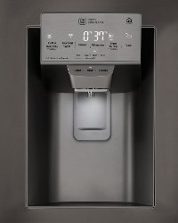 LRFXC2406D LG Counter Depth French Door Smart Refrigerator - 23.5 cu. ft., 36 Inch Black Stainless Steel-3