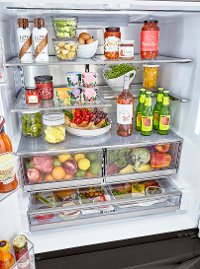 LRFXC2406D LG Counter Depth French Door Smart Refrigerator - 23.5 cu. ft., 36 Inch Black Stainless Steel-4
