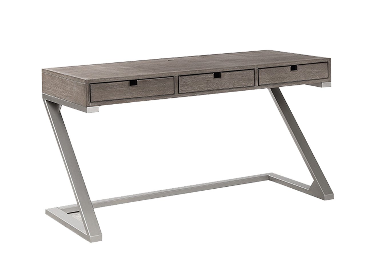 Pacific Heights Washed Gray Home Office Desk-1