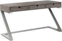 Pacific Heights Washed Gray Home Office Desk-1