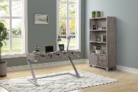 Pacific Heights Washed Gray Home Office Desk-2