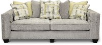 Contemporary Light Gray Sofa - Caprice