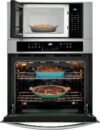 FGMC3066UF Frigidaire Gallery 30 Inch Combination Wall Oven with Microwave - Stainless Steel-2