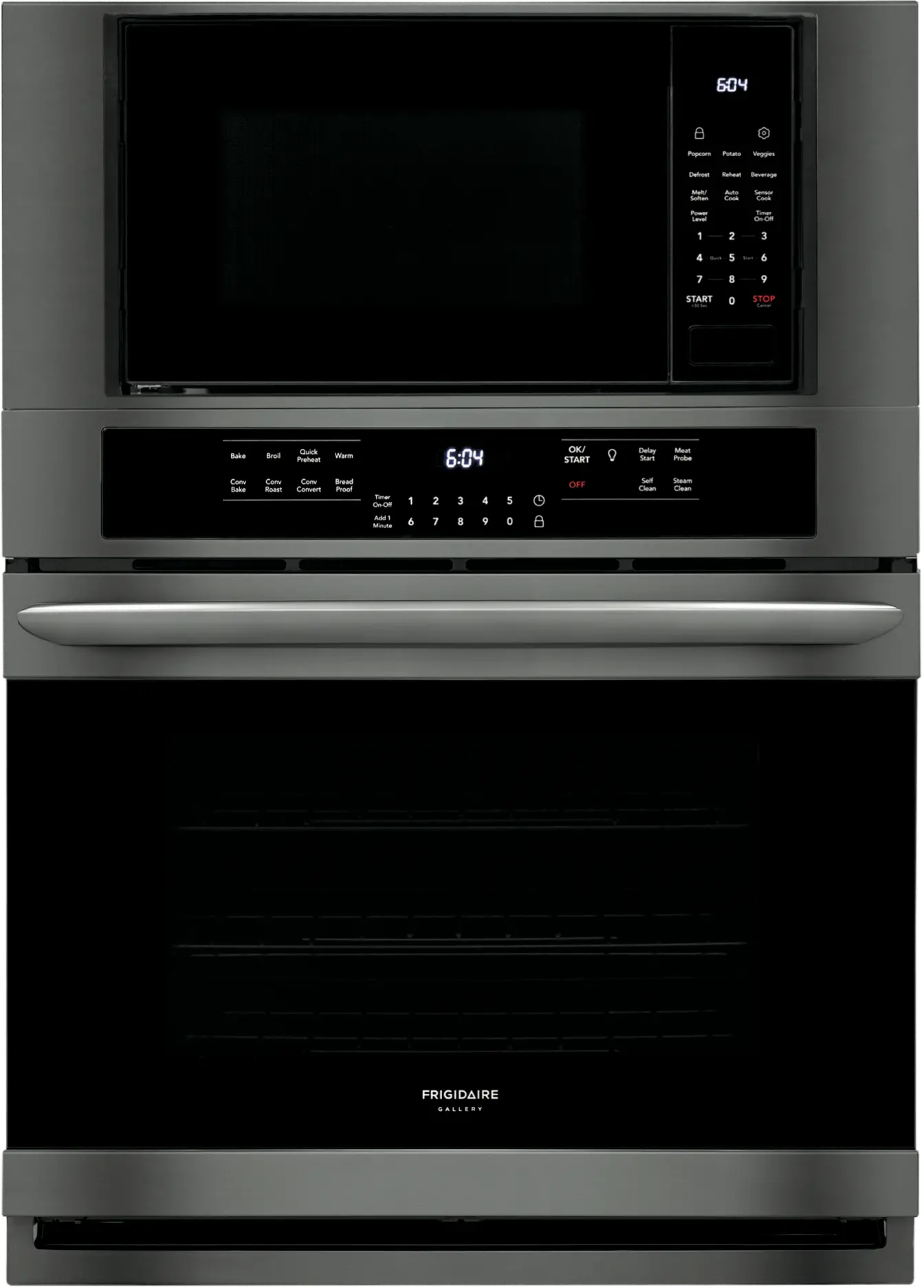 FGMC3066UF Frigidaire Gallery 30 Inch Combination Wall Oven with Microwave - Stainless Steel-4