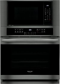FGMC3066UD Frigidaire Gallery 30 Inch Combination Wall Oven with Microwave - Black Stainless Steel