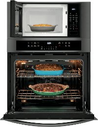 FGMC3066UD Frigidaire Gallery 30 Inch Combination Wall Oven with Microwave - Black Stainless Steel-2