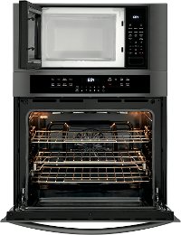 FGMC3066UD Frigidaire Gallery 30 Inch Combination Wall Oven with Microwave - Black Stainless Steel-3