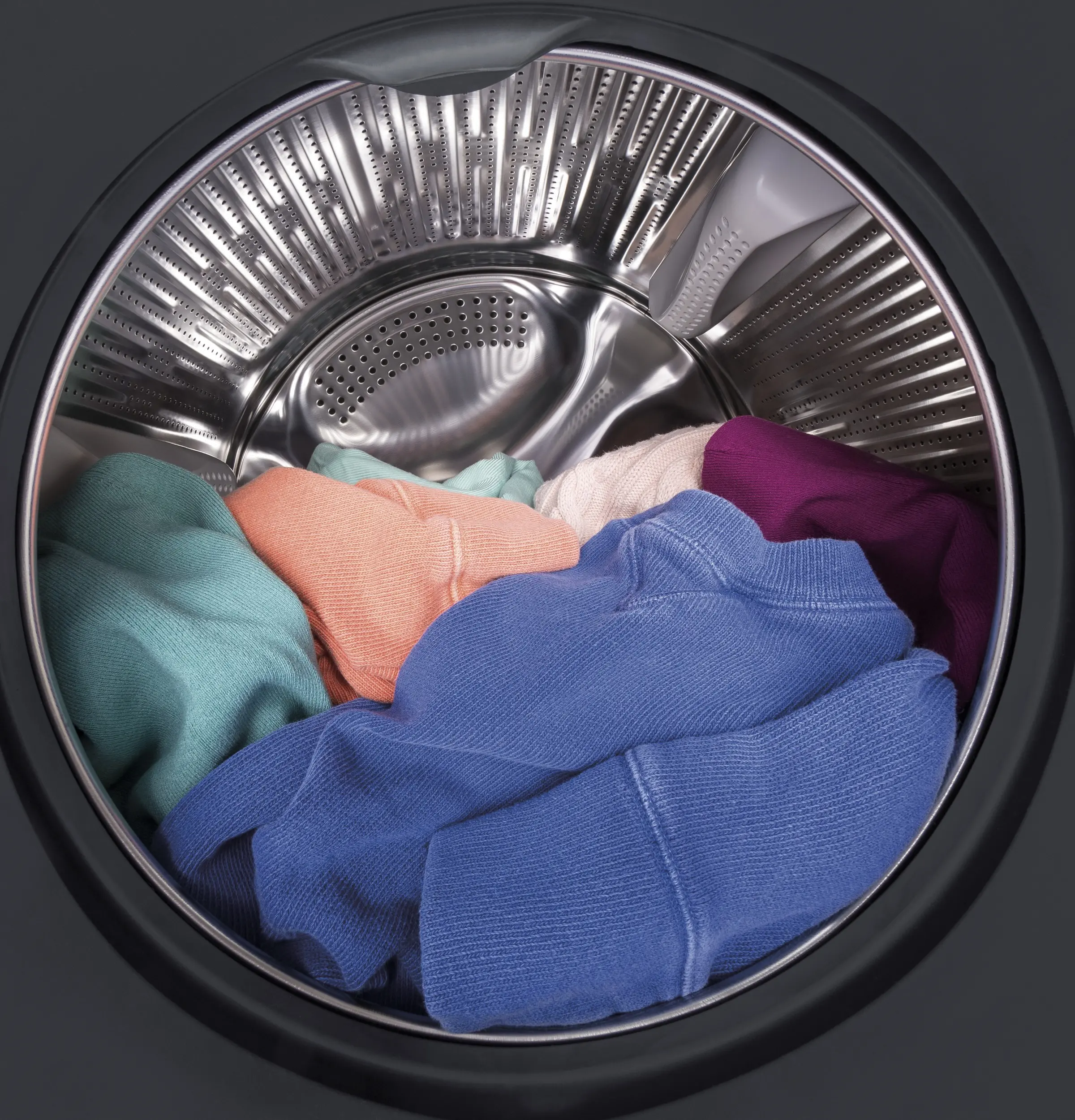 GFW148SSMWW GE Steam Front Load Washer - 2.4 cu. ft. White-5