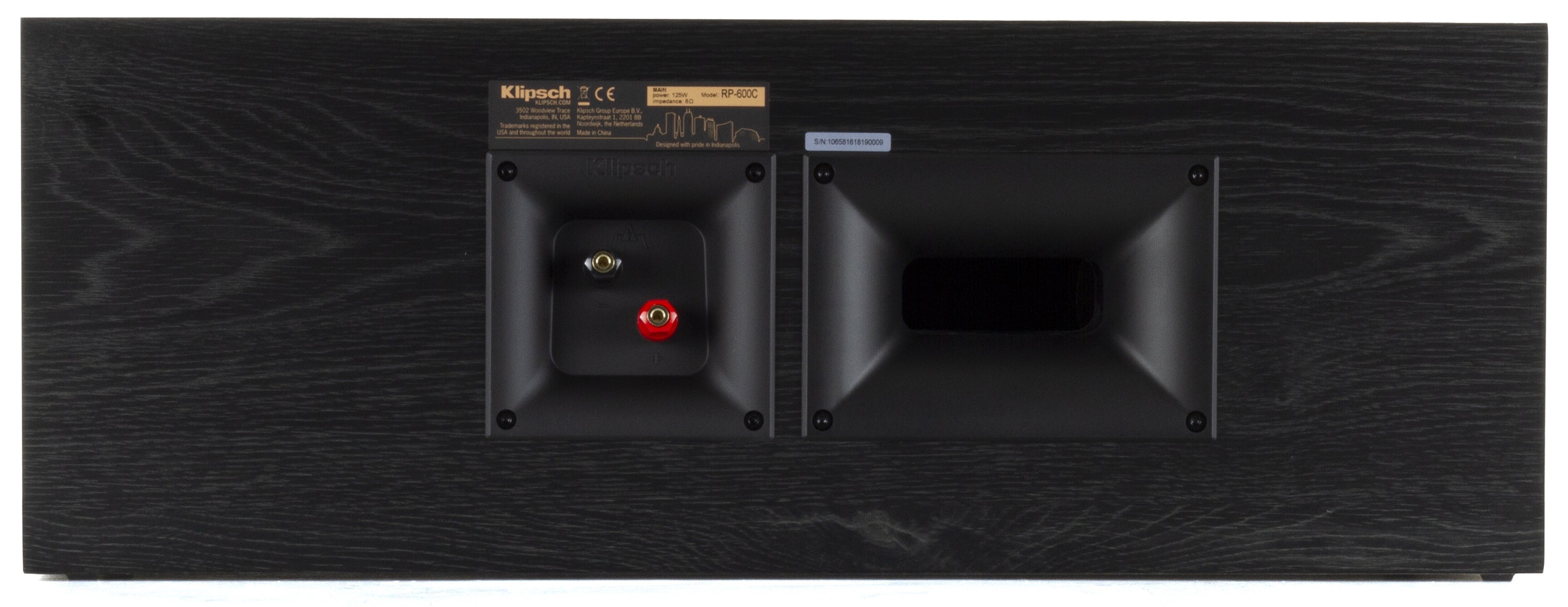 RP-600C Klipsch RP-600C Center Channel Speaker - Ebony-5
