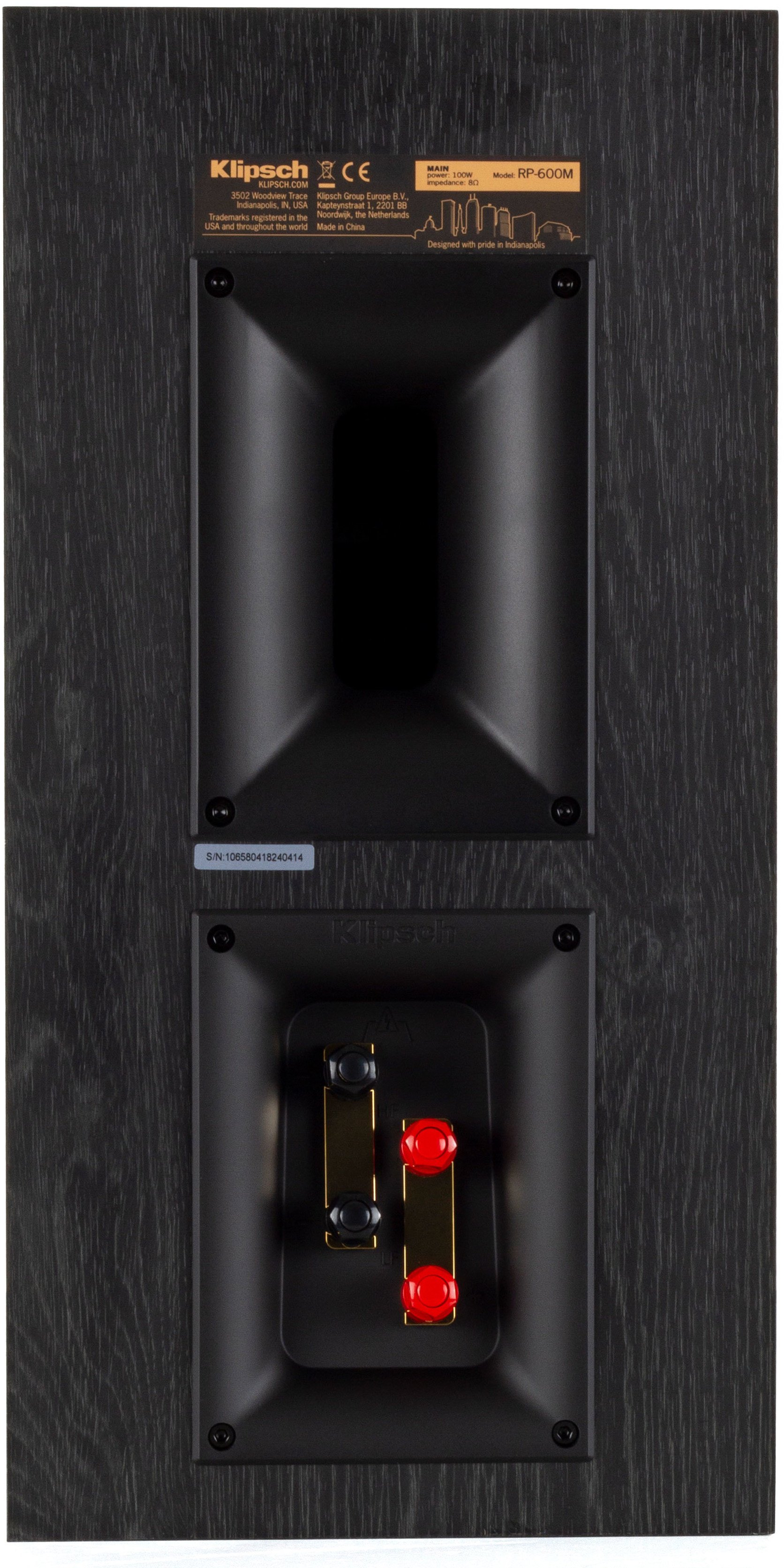 RP-600M Klipsch RP-600M Bookshelf Speaker Pair - Ebony-6