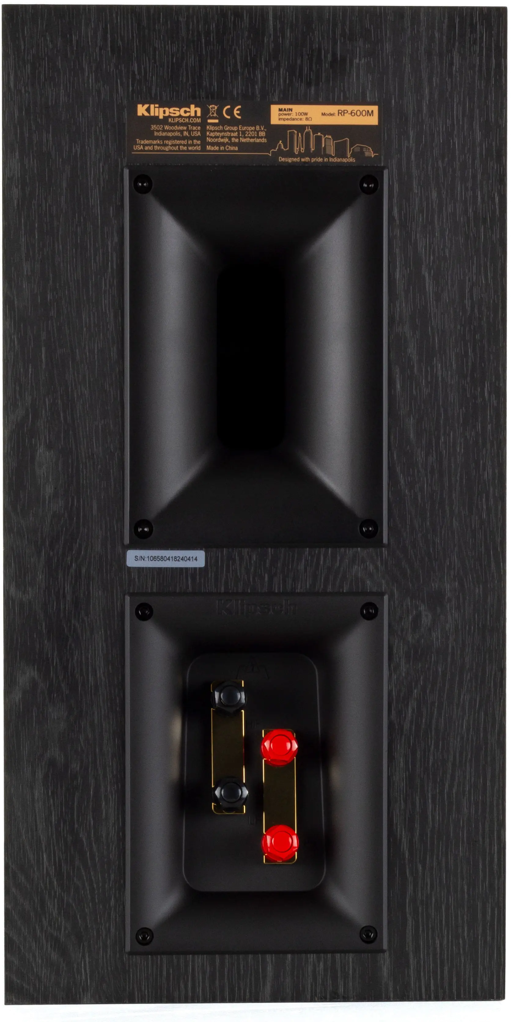 RP-600M Klipsch RP-600M Bookshelf Speaker Pair - Ebony-6