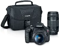 2727C021 Canon EOS Rebel T7 Camera and Double Zoom Lens Kit
