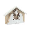 6 Inch MDF Holy Family Cutout