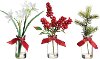 Assorted 12 Inch Winter Arrangement in a Vase