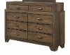 Clearance Contemporary Brown Dresser - Krandall