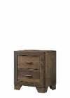 Clearance Contemporary Brown Nightstand - Krandall
