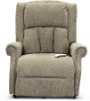 Portobello Brown Power Lift Chair - Lunar