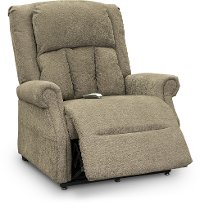 Portobello Brown Power Lift Chair - Lunar-3