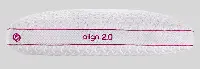 BGP162AMW1BQ BedGear Align 2.0 Jumbo Queen Back Sleeper Pillow