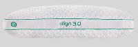 BGP162AMW1MQ BedGear Align 3.0 Jumbo Queen Side Sleeper Pillow