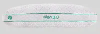 BGP162AMW1MQ BedGear Align 3.0 Jumbo Queen Side Sleeper Pillow