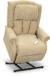 Wheat Tan Power Lift Chair - Lunar