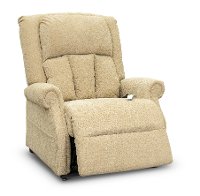 Wheat Tan Power Lift Chair - Lunar-3
