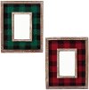 Assorted Plaid 4x6 Picture Frame