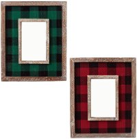 Assorted Plaid 4x6 Picture Frame