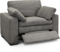 Contemporary Charcoal Gray Power Recliner - Infinity-2
