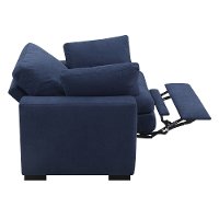 Contemporary Navy Blue Power Recliner - Infinity-2