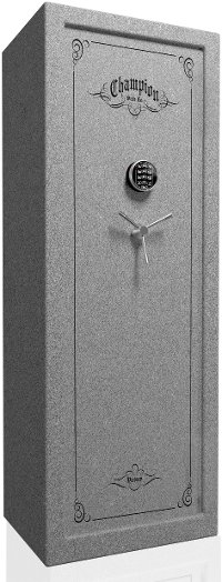 VT-15-NEWGRANITE-ELOCK Champion VT-15 Granite Gray Gun Safe - Victory Series