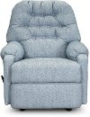 Powder Blue Manual Rocker Recliner - Sondra