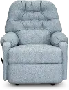 Powder Blue Manual Rocker Recliner - Sondra
