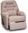 Mauve Manual Rocker Recliner - Sondra