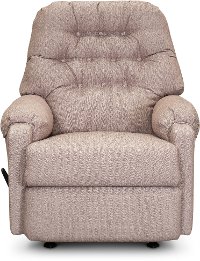 Mauve Manual Rocker Recliner - Sondra-3