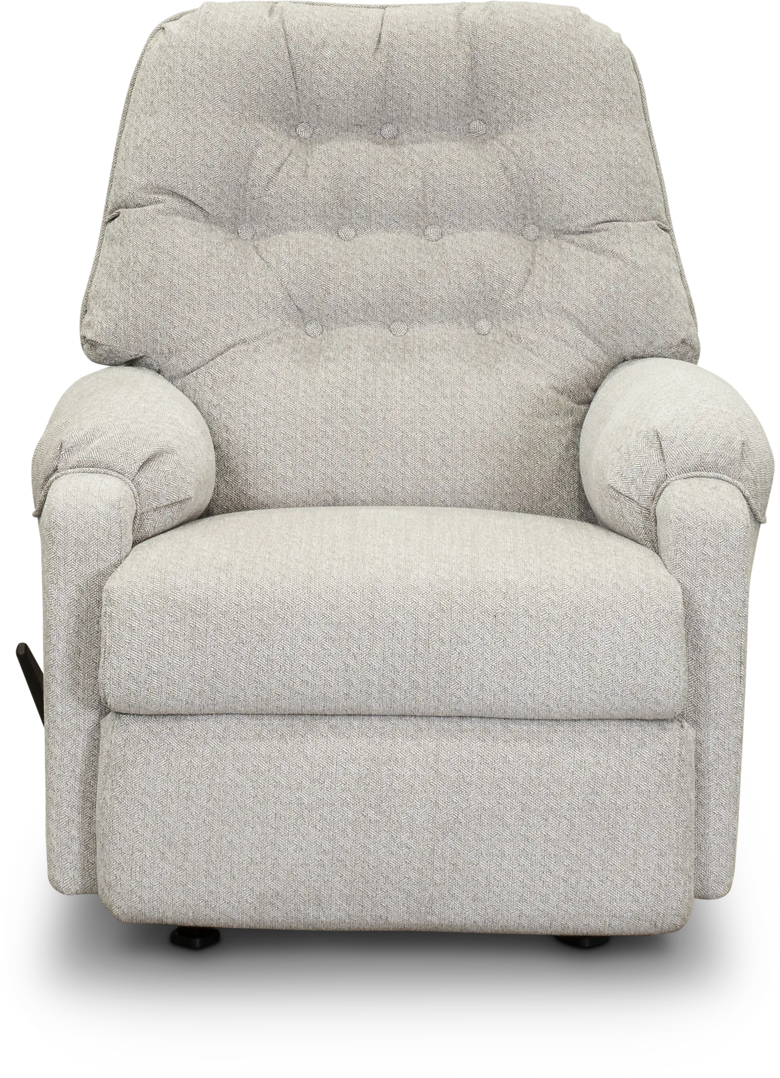 Silver Gray Manual Rocker Recliner - Sondra-1