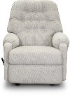 Silver Gray Manual Rocker Recliner - Sondra
