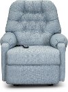 Powder Blue Power Rocker Recliner - Sondra