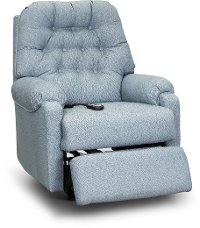 Powder Blue Reclining Lift Chair - Sondra-2