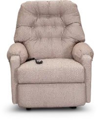 Mauve Reclining Lift Chair - Sondra
