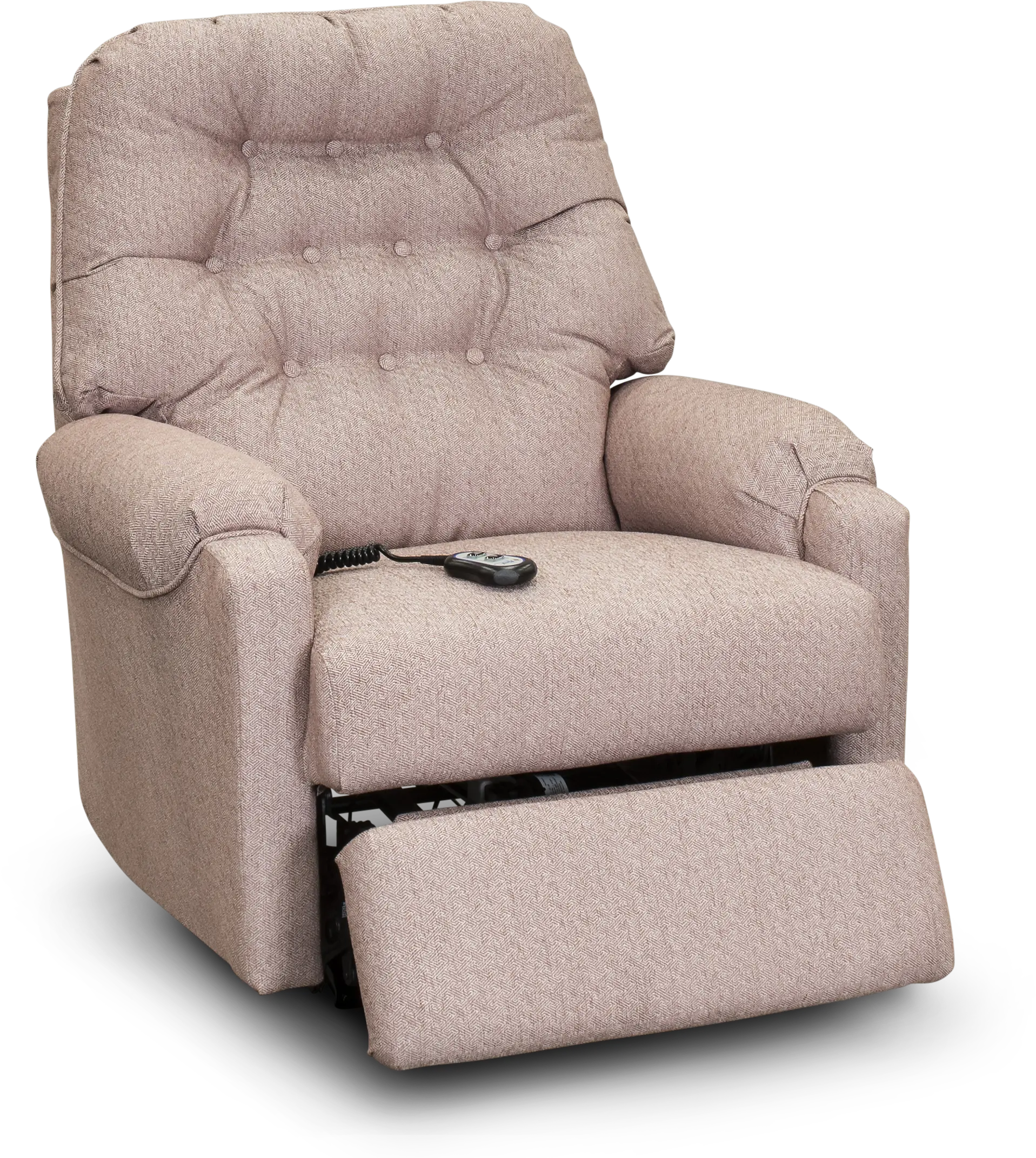 Mauve Reclining Lift Chair - Sondra-2